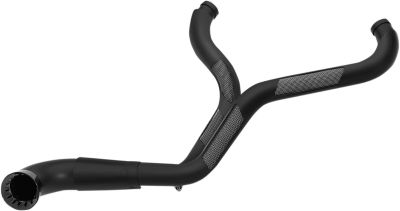 18001950 - TRASK FULL EXHAUST SYSTEM POWDER-COATED BLACK ALUMINUM STEEL