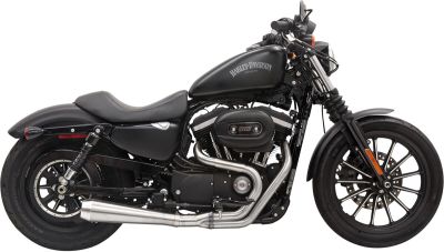 18002103 - BASSANI XHAUST EXHAUST ROAD RAGE 3 STAINLESS SPORTSTER SYSTEM 2 INTO 1...
