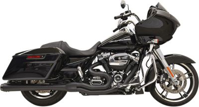 18002130 - BASSANI XHAUST EXHAUST SYSTEM ROAD RAGE B4 2-INTO-1 BLACK