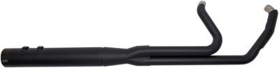18002271 - S&S EXHAUST SYSTEM 2-1 SIDEWINDER STAINLESS STEEL BLACK W/BLACK END CA...