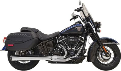 18002308 - BASSANI XHAUST EXHAUST SYSTEM 2 INTO 1 CHROME