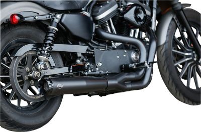 18002477 - S&S 2:1 Exhaust - Black - 