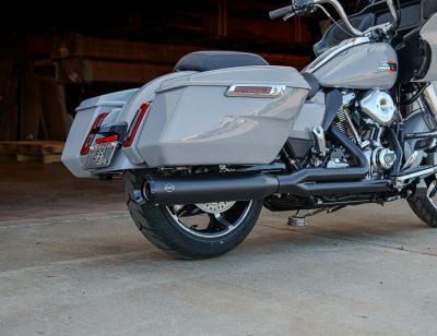 18002759 - S&S Exhaust GNX 49 State 2:1 Black M8 Touring 2017-25