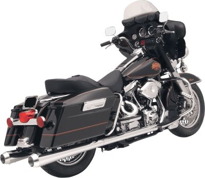 18010184 - BASSANI XHAUST MUFFLER MEGAPHONE CHROME