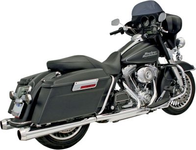 18010185 - BASSANI XHAUST MUFFLER MEGAPHONE CHROME