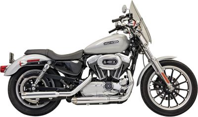 18010478 - BASSANI XHAUST MUFFLER FIREPOWER SLASH CUT CHROME