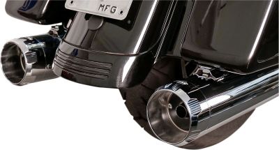18011411 - S&S Mk45 EC Slip-On Muffler Thruster Chrome
