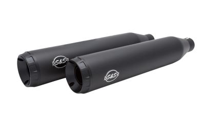 18011463 - S&S Grand National EC Slip On Mufflers Black/Black