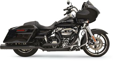 18020365 - BASSANI XHAUST HEADER PIPES BLACK TRUE-DUAL DOWN UNDER