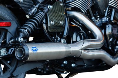18103212 - S&S Exhaust Qualifier 2:1 Stainless Race Only Indian Chief