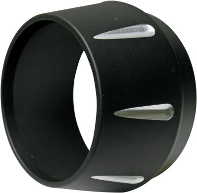 18600662 - BASSANI XHAUST END CAP TAPERED FOR ROAD RAGE SHORT BLACK W/ CONTRAST F...