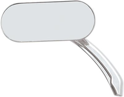 19010026 - DRAG SPECIALTIES MIRROR OVAL HOTOP CHROME