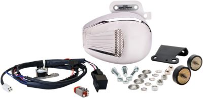 19010758 - JIMS CYLINDER HEAD COOLER M8 FORCEFLOW CHROME