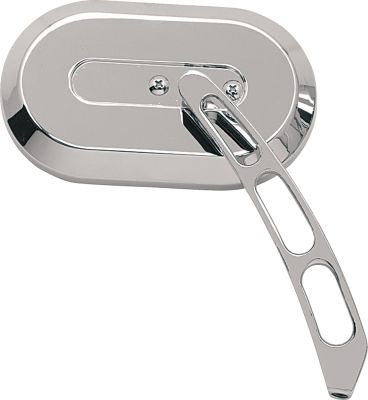 19016232 - DRAG SPECIALTIES MIRROR LARGE OVAL LEFT CHROME