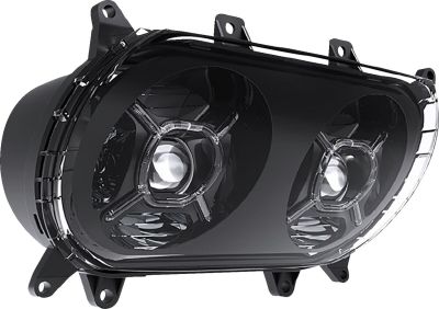 20012706 - PAUL YAFFE HEADLIGHT CROSSFIRE ROAD GLIDES 15-LATER