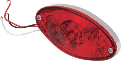 20100220 - DRAG SPECIALTIES TAILLIGHT LED CAT-EYE RED