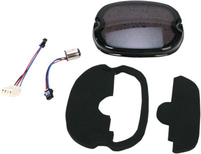 20100771 - DRAG SPECIALTIES TAILLIGHT LOW-PROFILE LED SMOKE LENS W/O TAGLIGHT