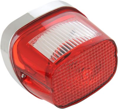 20101047 - DRAG SPECIALTIES TAILLIGHT ASSEMBLY RED W/ TOP TAG LIGHT