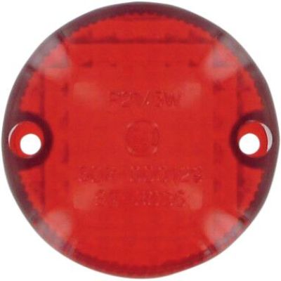 20101252 - DRAG SPECIALTIES REPLACEMENT RED LENS FOR PART #2010-1250