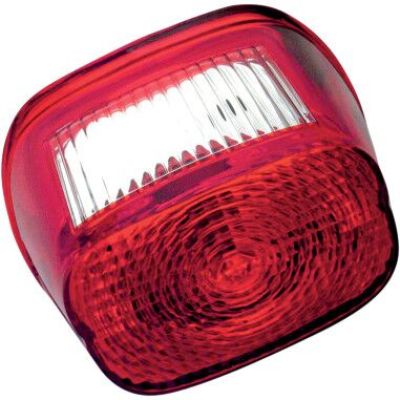 20101254 - DRAG SPECIALTIES RED REPLACEMENT TAILLIGHT LENS