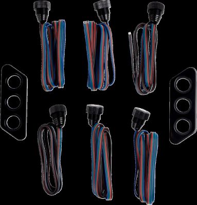 20101516 - PAUL YAFFE TAILLIGHT KIT THUNDER-POD BLK