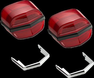 20101526 - CIRO 3D TAILLIGHTS TRI GLIDE RED LENS