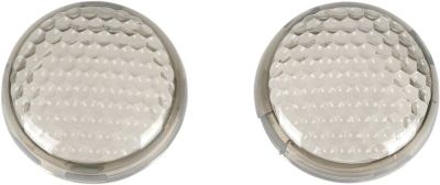 20200283 - DRAG SPECIALTIES REPLACEMENT TURN SIGNAL LENS SMOKE HONEYCOMB