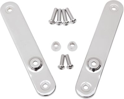 20200396 - DRAG SPECIALTIES TURN SIGNAL RELOCATION MOUNTS CHROME HD FLH/FLT