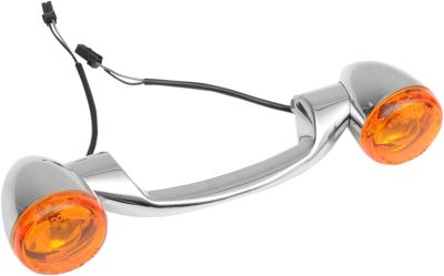 20200593 - DRAG SPECIALTIES REAR TURN SIGNAL KIT BULLET STYLE CHROME