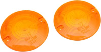 20200637 - DRAG SPECIALTIES REPLACEMENT AMBER TURN SIGNAL LENSES