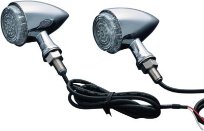 20201040 - Küryakyn TORPEDO LIGHTS RUN-TURN-BRAKE CHROME
