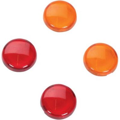 20201177 - DRAG SPECIALTIES REPLACEMENT AMBER/RED LENS KIT FOR MINI DEUCE MARKER ...