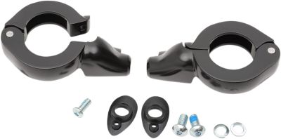 20201268 - DRAG SPECIALTIES TURN SIGNAL FORK CLAMPS 39MM BLACK