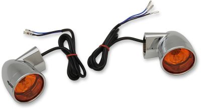20201377 - DRAG SPECIALTIES TURN SIGNAL BULLET-STYLE FRONT CHROME