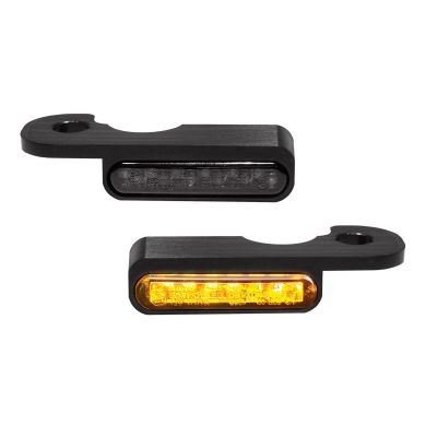 20201475 - HeinzBikes Handlebar Mounting LED Blinkers Amber/Black