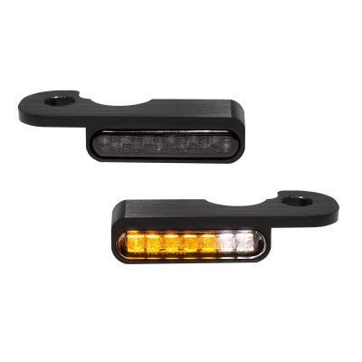 20201476 - HeinzBikes Handlebar Mounting LED Blinkers w/Position Light Black