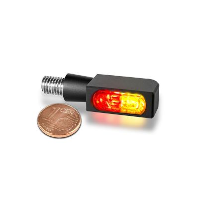 20201773 - HeinzBikes Turn-Signal 3-in-1 BLOKK-Line Micro LED Light Black