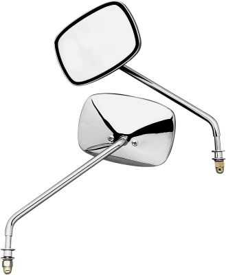 2021705 - EMGO MIRRORS LONG STEM BOLT-ON LEFT AND RIGHT CHROME