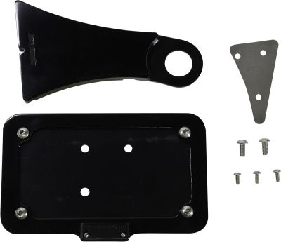 20300684 - ACCUTRONIX LICENSE PLATE SIDE MOUNT BLACK HD SPORTSTER