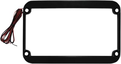 20300804 - KLOCK WERKS LICENSE PLATE FRAME LIGHTED BLACK
