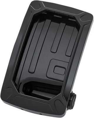 20301132 - Küryakyn LICENSE PLATE HOLDEDR NOVA CURVED SIDE MOUNT VERTICAL BLACK