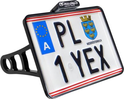 20301527 - HeinzBikes LIC.PLT SCOUT 15-20 BK AT