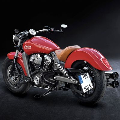 20301951 - HeinzBikes LIC.PLT SCOUT 15-20 DE BK