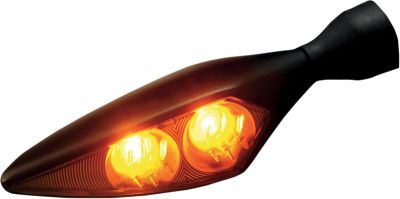 20400696 - KELLERMANN MICRO RHOMBUS DARK LED TURN SIGNAL FR/RL BLACK