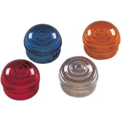 20401769 - DRAG SPECIALTIES REPLACEMENT AMBER LENS FOR CHROME MARKER LIGHTS