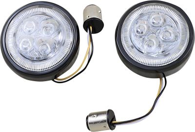 20402019 - CIRO 3D SIGNAL LIGHT INSERTS FANG FRONT BLACK