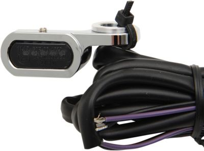 20402129 - DRAG SPECIALTIES LIGHTS MARKER HANDLEBAR CHROME/SMOKE LED