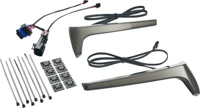 20403251 - CIRO 3D LIGHTS SADDLEBAG SMOKE LENS, RED T-SIGNAL INDIAN