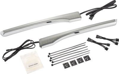 20403396 - CIRO 3D LIGHT SPAR SIDE TOURING TRUNK INDIAN CHR W/LGHT SMOKE LENS