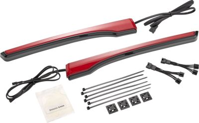 20403399 - CIRO 3D LIGHT SPAR SIDE TOURING TRUNK INDIAN BLK W/RED LENS